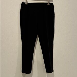 Roz & Ali Black Cropped Ponte Pants
